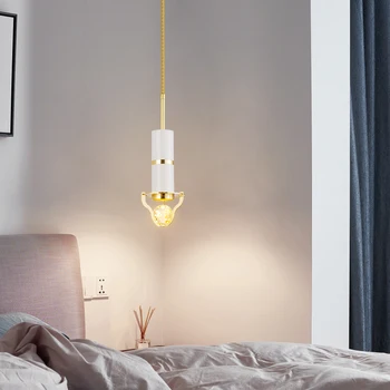 Nordisk LED Krystal Vedhæng Lys Ligthing Kreative Hotel Indretning sengelampe Luksus-Stue, Restaurant, Bar Loftet Hængende Lampe