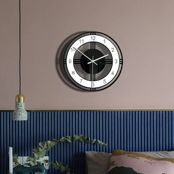 Nordisk Unikke Akryl Væg Ur Kreative Mode Stue Dekoration vægur Home Decor Moderne Reloj Forhold Wall Decor F.KR.