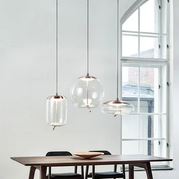Nordisk led sten abe lampe glans suspension køkken spisestue bar køkken inventar lumiere stue vedhæng lys
