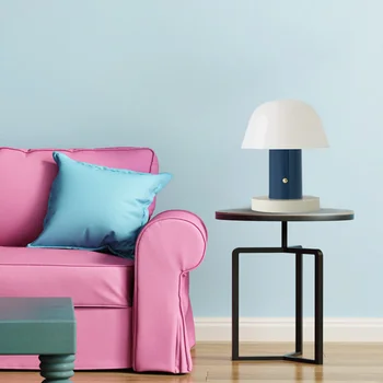 Nordiske kreative bordlampe stue, soveværelse sengen børneværelse lampe desktop champignon moderne minimalistisk personlighed blød