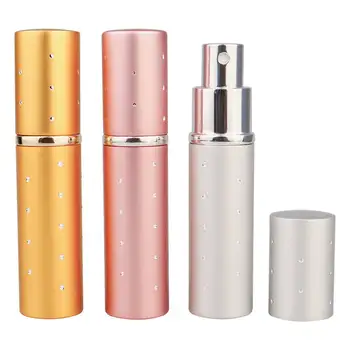 Nye 10ml dot spray flaske kosmetiske sub aftapning parfume flasken tom flaske parfume flaske aluminiumsrør parfume rør