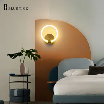 Nye Ankomst Moderne Hjem Indendørs LED væglampe til Stue, Soveværelse Sengelamper Spisestue Køkken Sconces væglampe Guld