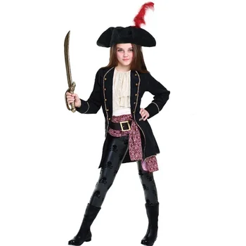 Nye Halloween Julegave Pirat Kostumer Piger Part Cosplay Kostume til Børn Tøj Ydeevne Børnehave