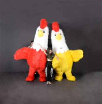 Ohlees Cock 2,6 m Oppustelige Maskot Kostume billede er kun eksempler,gøre tilpasset efter kundens design