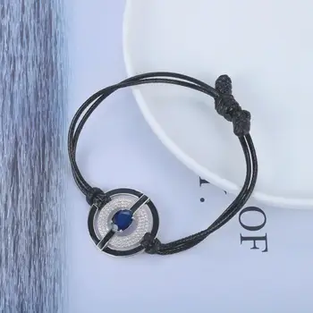 PERLE ' S BALLET 8x10mm Himlen Blå Agat Armbånd i Ægte 925 sterling sølv Naturlig Gemstone armbånd&Armbånd Til Kvinder Fine Jewelr