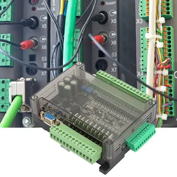 PLC Programmerbar Controller GX-WORK2 DC Relæ-Modul med Base Industrial Control Board Programmable Logic Controller Maskiner