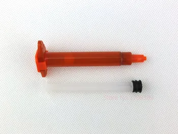 Pack 750 x 3C Amber UV-blok Væske Manuel Sprøjte Dispenser til epoxy harpiks