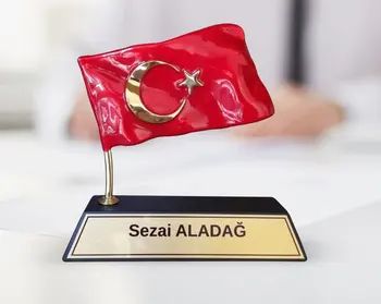Personlig Tyrkisk Flag-Tabel Isimliği
