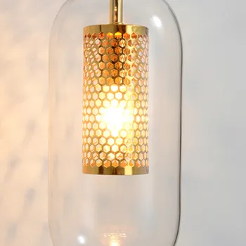 Post-moderne Luksus Glas væglampe Nordiske væglamper til Stue, Soveværelse Sengelamper Indendørs Belysning Dekoration