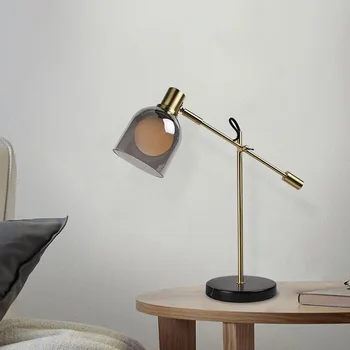 Postmoderne personlig strygejern study bordlampe nordeuropa enkle lys luksus bruser soveværelse sengelampe