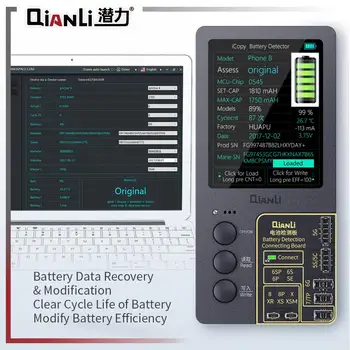 Qianli iCopy Plus 2.0 Genoprette detektionssystem LCD-Tv med Ægte Tone EEPROM Gendanne Programmør Til iPhone 7/X/XS/MAX/11/Max Pro