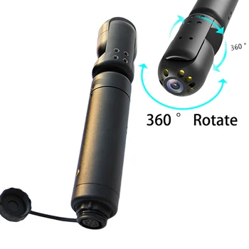 Rør Endoskop Inspektion System 360 Graders Rotation Kloak Rør Inspektion Kamera med 7tommer DVR inspektionskamera Industrielle