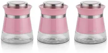 Schafer Kitchenhouse Spice-Sæt 3 Stk - Pink/Produkt Indhold: 3-Delt Vakuum, Der Er Omfattet Spice-Sæt/Del Detalje: 3 Stk