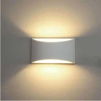 Sconces lamper Moderne LED-Belysning Op og Ned Indendørs Gips væg lampe til stuen, Soveværelset, Entre Lamper wandlampe