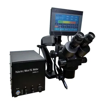 Smykker Fremstilling Stor Magt Touch Screen Stedet Svejsemaskine Med Mikroskop