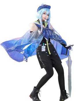 Spil Arknights Mizuki Cosplay Kostume Mode Specialist-Stalker Aktivitet Part Uniform Mænds Rolle Spiller Tøj Størrelserne S-XL Ny