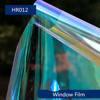 Sunice Rainbow Iriserende Window Film farverige glas dekorative Film UV Proof Film til dit Hus, kontor Butik marked GLAS Mærkat