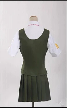 Super Dangan Ronpa 2 Danganronpa Mahiru Koizumi Skole Uniform Cosplay Kostume