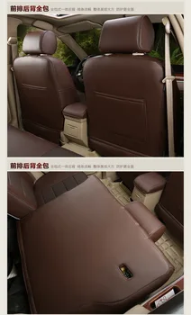TIL DIN SMAG auto tilbehør, der er tilpasset luksus læder bil sædebetræk for Hyundai ROHENS-Coupe tiburon Azera Grand SantaFe fornemme