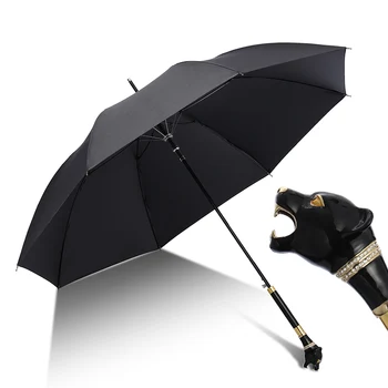 Udendørs Vind-Sort Paraply Vandtæt Stor Størrelse Golf Anti Uv-Paraply Business Parasoller Mænd Guarda Chuva Bil Tilbehør HX50UM