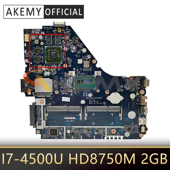 V5WE2 LA-9531P Bundkort For Acer E1-572G E1-572 V5-561G Laptop Bundkort Med CPU I7-4500U GPU HD8750M 2GB Fuldt ud Testet
