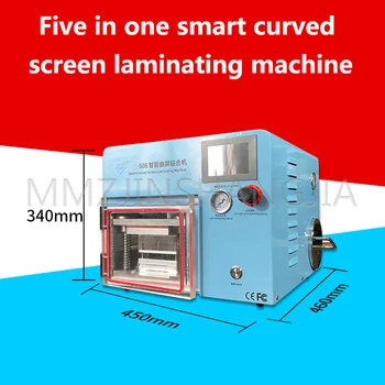 Vakuum Trykke Maskine Quping Lamineringsmaskine Fem-I-En Laminering Og Defoaming Integreret Maskine