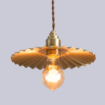 Vintage Industrielle Vedhæng Lys Kobber LED Pendel Lamper i Loft Hanglamp Moderne Pendel Soveværelse Pendel Indendørs Lys