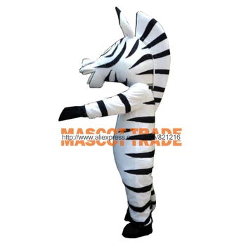 Voksen Størrelse I Madagaskar Zebra Maskot Kostume Madagaskar Marty Maskot Kostume Gratis Fragt