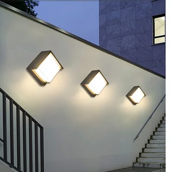 Waterfool væglamper LED væglampe Soveværelse Aluminium Udendørs Belysning Sconce Lamper Badeværelse Spejl, lamper Lampe Murale