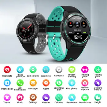 Xiaomi Generelt SMA M6 Smart Ur Mænd GPS-Armbåndsur Kvinder Fitness Armbånd IP68 Vandtæt Elektronisk Ur Digital Smartwatch