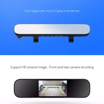Xiaomi Mijia bakspejl Bil Kamera Smart Kamera, 1080P HD IPS-Skærm IMX323 Billede Sensor Kørsel Optager for Bil Kamera
