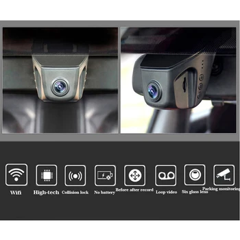 YESSUN Bil DVR Kørsel Video-Optager Til Mitsubishi Outlander Streg Foran Kameraet HD 1080P Ikke Bageste Kamera på Bagside