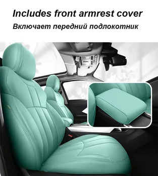 Ægte Læder Bil sæde cover sæt For Audi-A4-B8 Indvendige detaljer automotive varer auto tilbehør i salonen